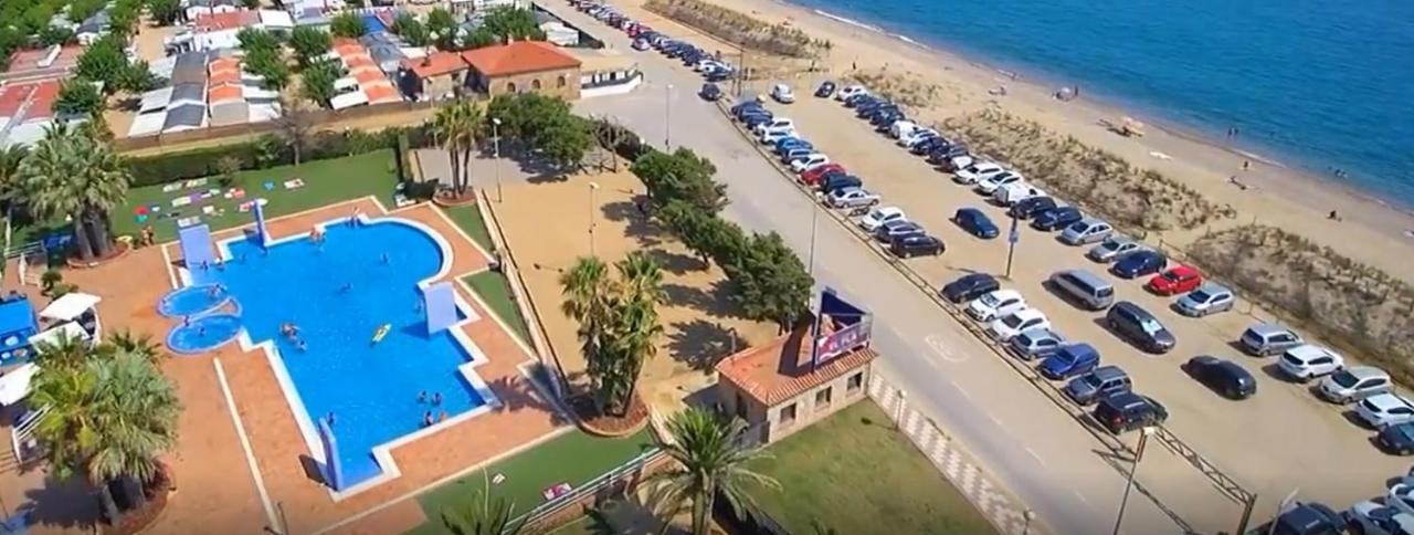 Albatross Mobile Homes On Camping El Pla De Mar Malgrat de Mar Bagian luar foto