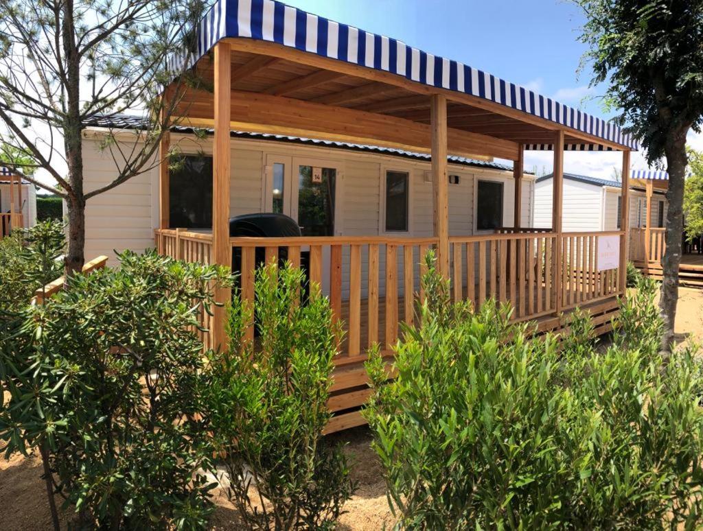 Albatross Mobile Homes On Camping El Pla De Mar Malgrat de Mar Bagian luar foto